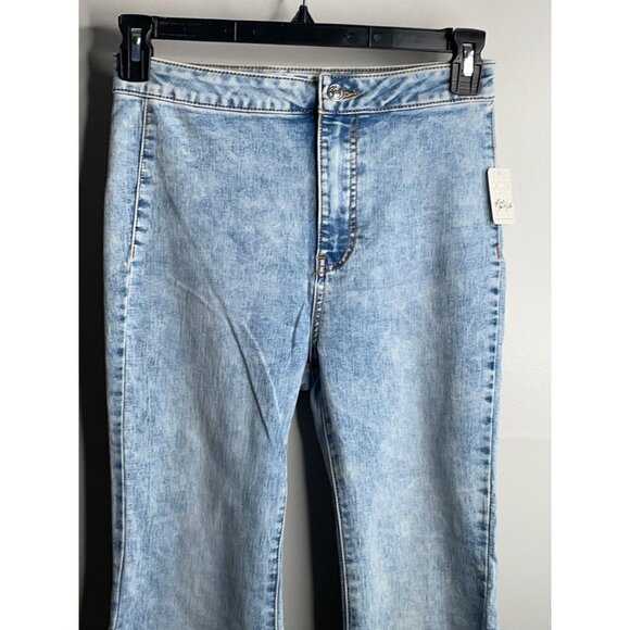NEW Free People Float On Flare Slim Jeans Stretch Size 27 - Picture 4 of 7
